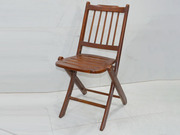 Small Teakwood Folding Lawn Chair